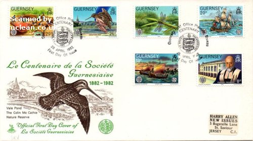 (image for) 1982 Centenary/ Europa (FDC)