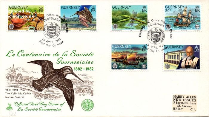 (image for) 1982 Centenary/ Europa (FDC)