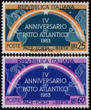 (image for) 1953 4th Anniv. of NATO