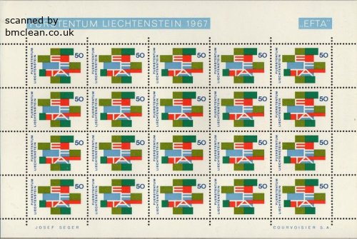 (image for) 1967 E.F.T.A. (Sheet)