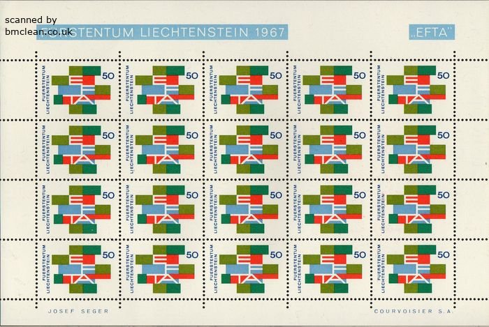 (image for) 1967 E.F.T.A. (Sheet)