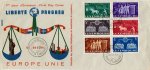 (image for) 1951 United Europe Illustrated (FDC)