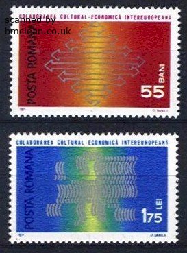 (image for) 1971 Cultural and Economic Co-operation (2v)