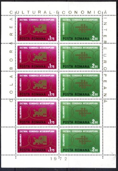 (image for) 1972 Cultural and Economic Co-operation (M/S)