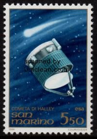 (image for) 1986 Giotto Space Probe