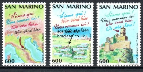 (image for) 1990 Tourism Year (1st Issue)