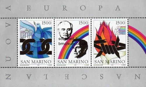 (image for) 1991 "Birth of a New Europe" M/S