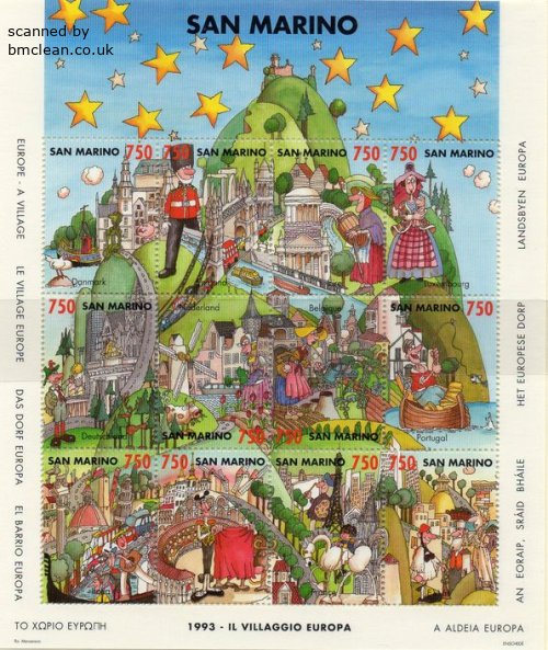 (image for) 1993 "The European Village" M/S