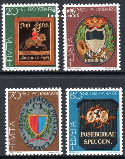 (image for) 1981 Pro Patria - Postal Signs