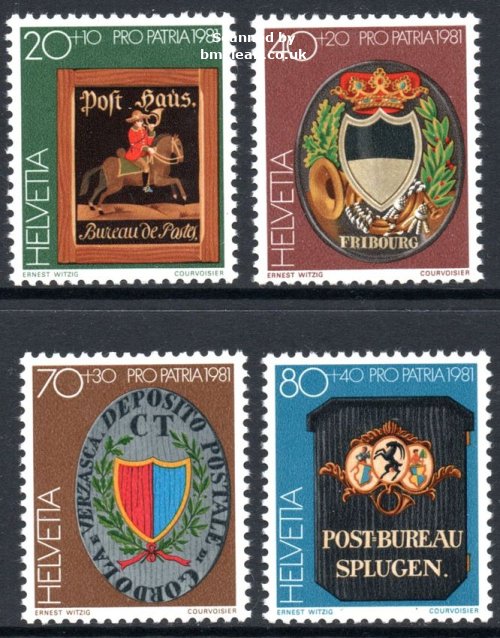 (image for) 1981 Pro Patria - Postal Signs
