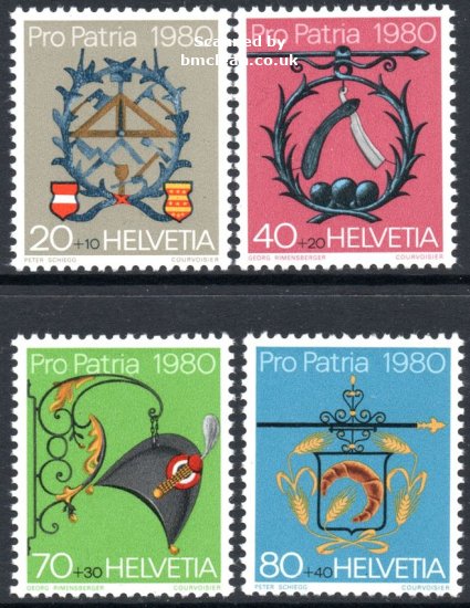 (image for) 1980 Pro Patria - Trade Signs