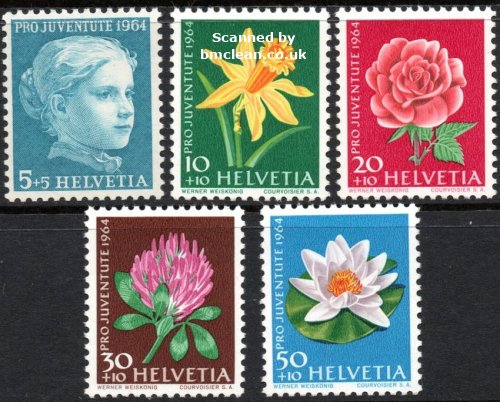 (image for) 1964 Pro Junentute - Flowers