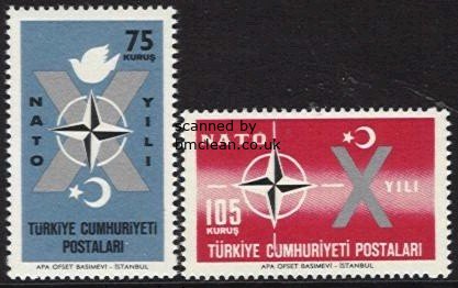 (image for) 1962 10th Anniversary Admission to N.A.T.O.