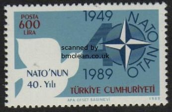 (image for) 1989 40th Anniversary of N.A.T.O.